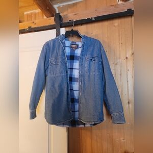 Vintage Style Levi's Denim Lined Shirt/Jacket